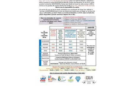 TRAVERSEE DE L'ESSONNE